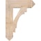 Ekena Millwork Merced Arts & Crafts Smooth Bracket, Douglas Fir, 5 1/2"W x 22"D x 30"H BKT06X22X30MRC03SDF - alternate 3